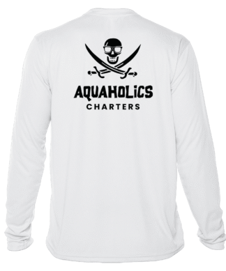 Aquaholics Charters - Skull - UV Crew