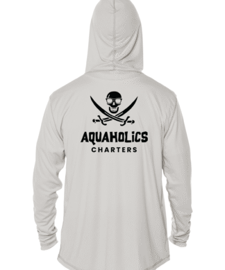 Aquaholics Charters - Skull - UV Hoodie
